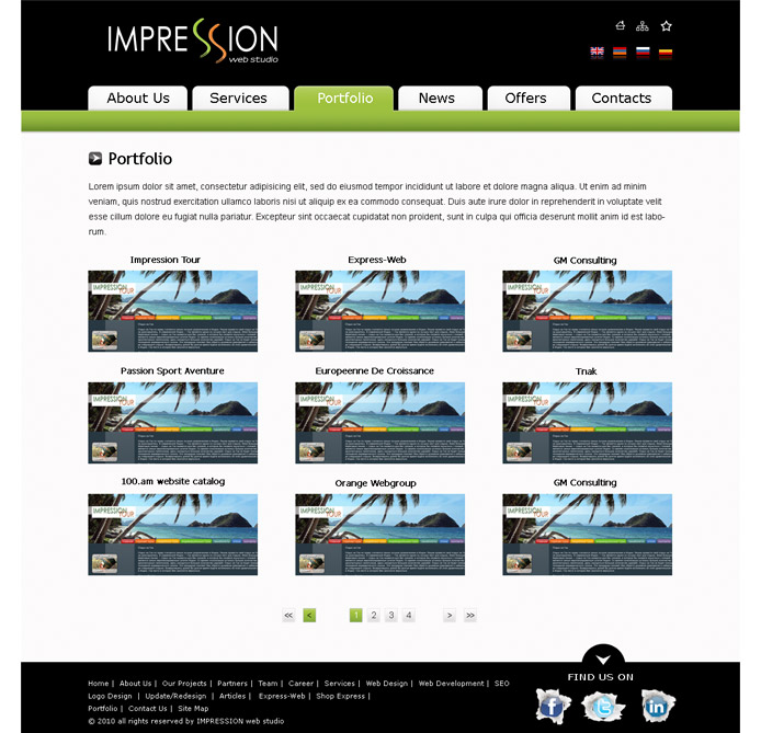 Impression Web Studio