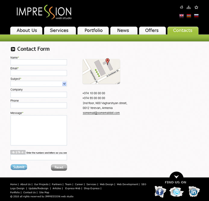 Impression Web Studio